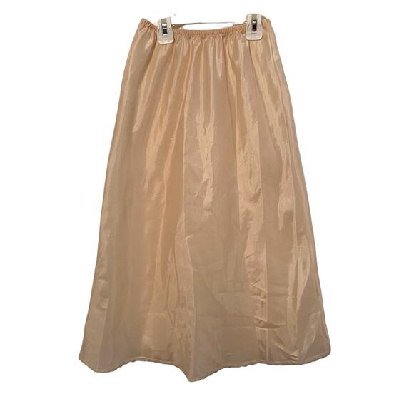 Vintage 1970’s Slip Skirt Warners Perfect Measure Grannycore Retro Cottagecore S - Picture 1 of 7